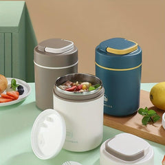 Thermal Soup Cup Bento Lunch Box Insulated Food Jar Vacuum Leakproof Soup Contai