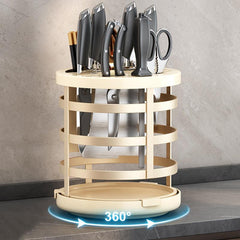 360 Degree Rotatable Kitchen Multifunctional Rack