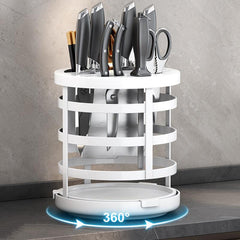 360 Degree Rotatable Kitchen Multifunctional Rack