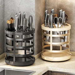 360 Degree Rotatable Kitchen Multifunctional Rack