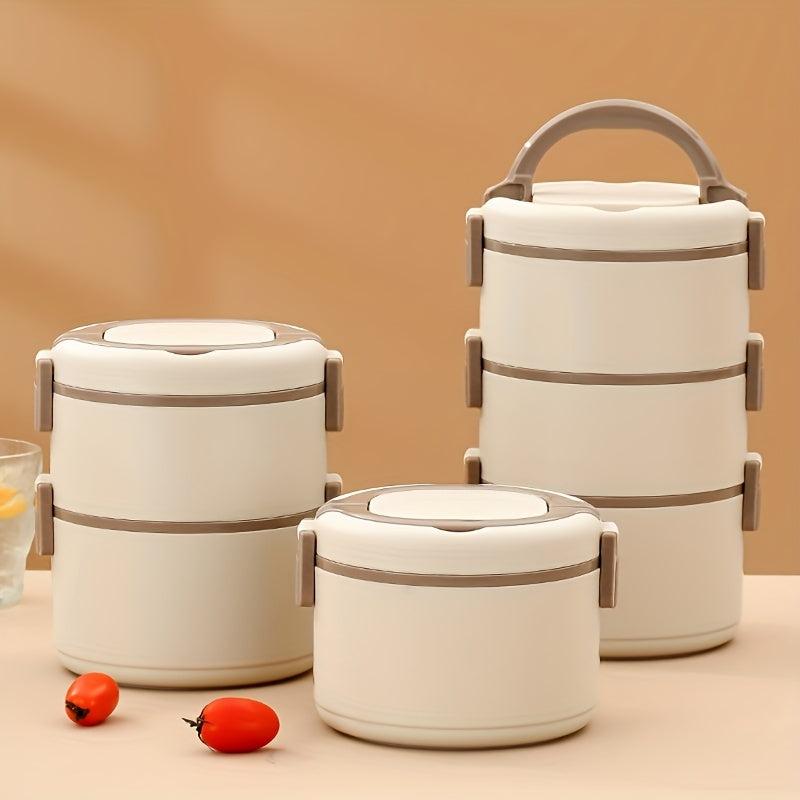 Insulated Stainless Steel Bento Box Leakproof Lunch Box for Teens and Workers