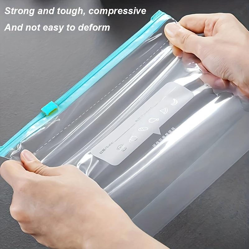 45pcs Sealed Storage Bag Refrigerator Food Fresh keeping Zipper Slide Lock Bag