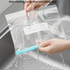 45pcs Sealed Storage Bag Refrigerator Food Fresh keeping Zipper Slide Lock Bag