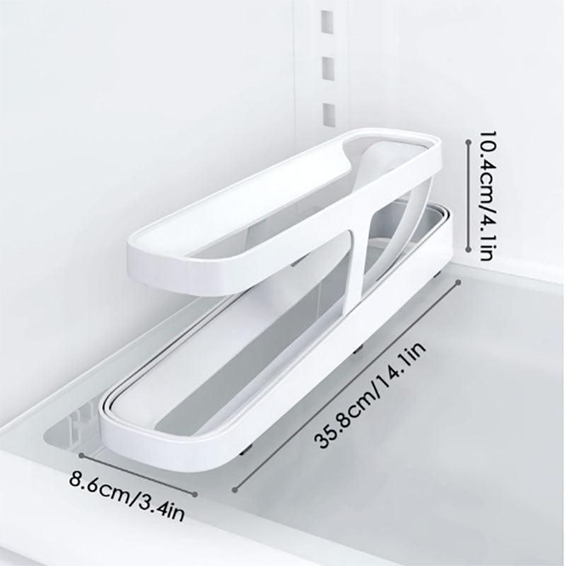 Rolling Refrigerator Egg Dispenser for Egg Storage and Organization