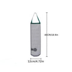 Portable Vegetable Storage Mesh Bag for Kitchen Wall-mounted Fru