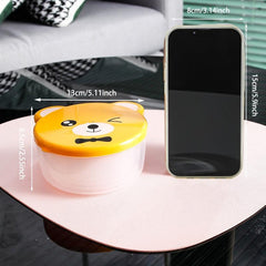 Leakproof Flip Top Snack Box Set for Students Adults - 4pcs