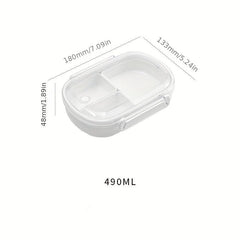 Microwave Heating Bento Box Portable Fruit Box For Camping Picnic Beach