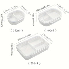 Microwave Heating Bento Box Portable Fruit Box For Camping Picnic Beach