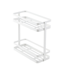 2 Tier Spice Rack Storage Organizer for Kitchen Bathroom Countertop Cabinet