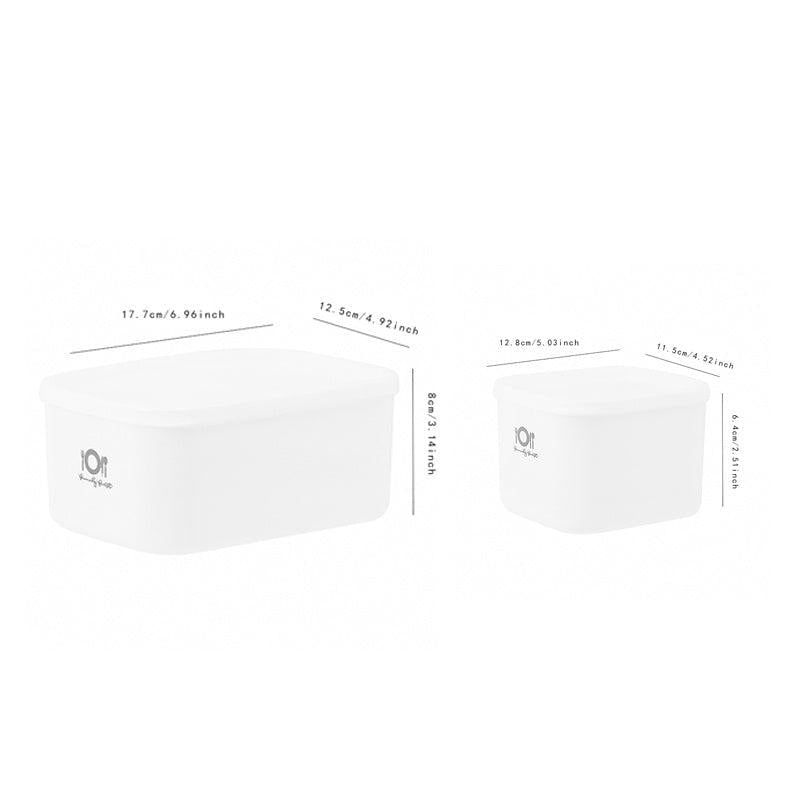 Fridge Storage Containers - Salad & Snack Organizer