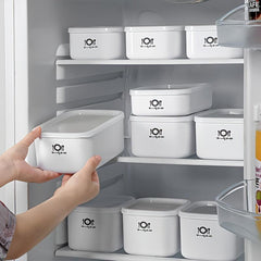 Fridge Storage Containers - Salad & Snack Organizer