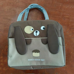 2pcs Lunch Box Handbag Bento Bag Insulation Bag For Picnic Camping
