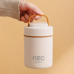 Portable Stainless Steel Breakfast Cup with Sealed Lid