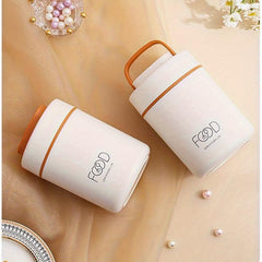 Portable Stainless Steel Breakfast Cup with Sealed Lid