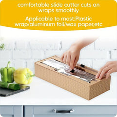 Plastic Wrap Cutter Fresh keeping Film Aluminum Foil Cutting Box