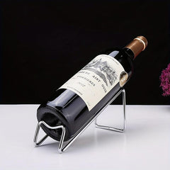 Geometric Metal Wine Rack Freestanding Bottle Holder