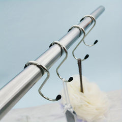 4pcs Stainless Steel S Hook Kitchen Bathroom Supplies