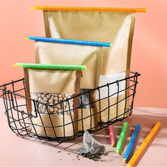 Bag Sealer Stick Food Bag Sealing Clip Fresh Lock Stick Kitchen Storage Tools