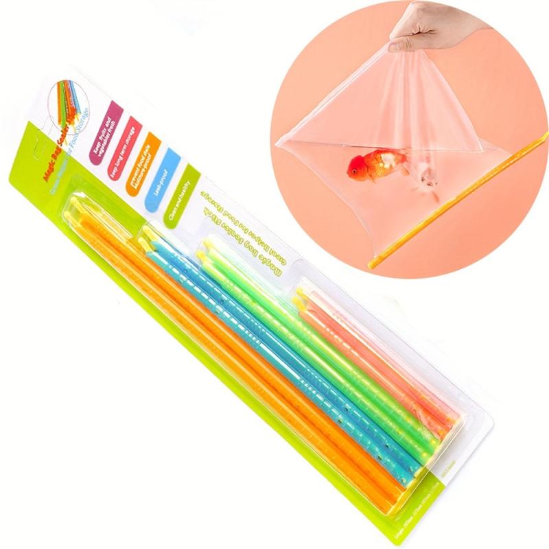 Bag Sealer Stick Food Bag Sealing Clip Fresh Lock Stick Kitchen Storage Tools