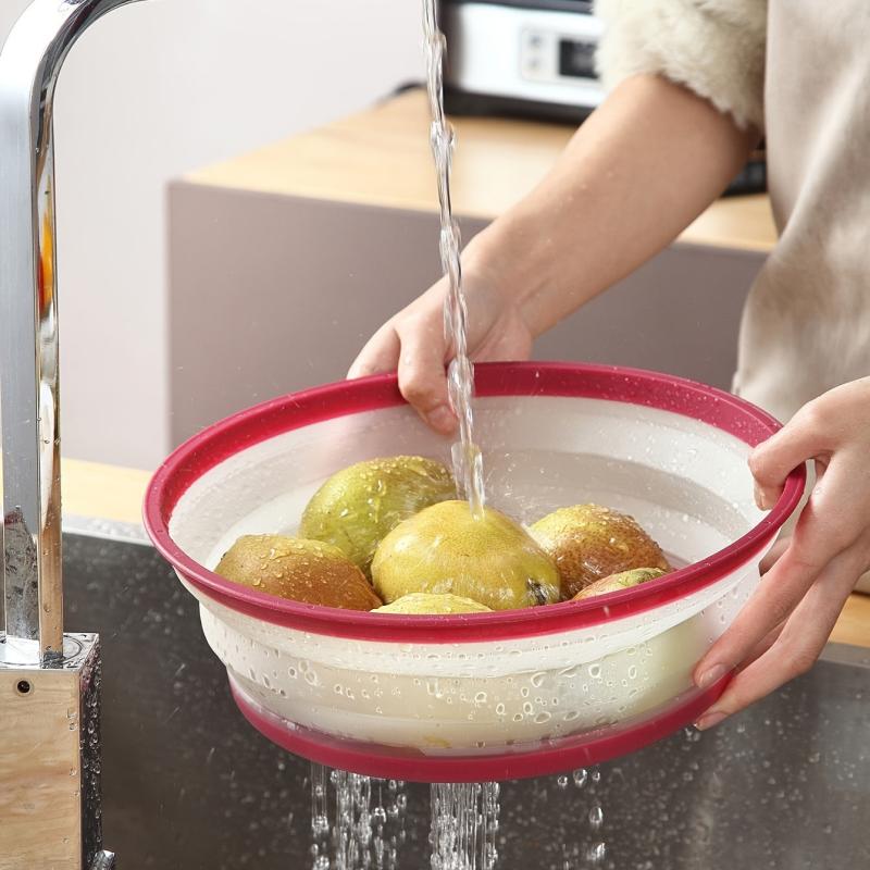 Foldable Microwave Food Cover Fresh Keeping Reusable Clear Lid
