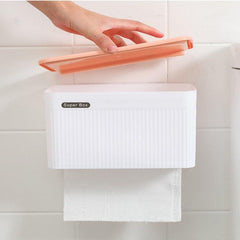 Wall-Mounted Paper Towel Holder for Toilet Paper Kitchen Towel Dispenser