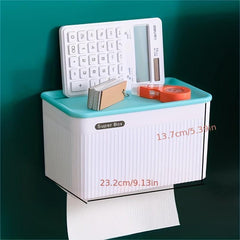 Wall-Mounted Paper Towel Holder for Toilet Paper Kitchen Towel Dispenser