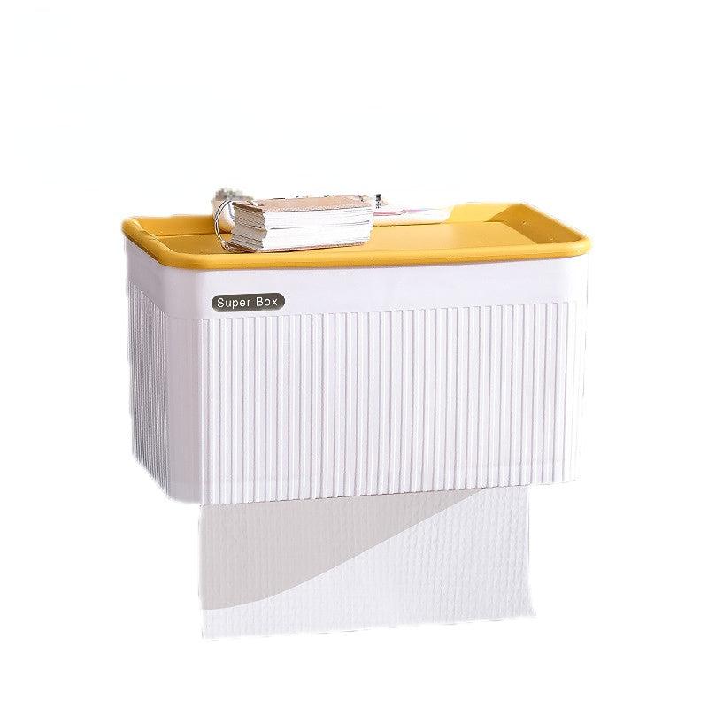 Wall-Mounted Paper Towel Holder for Toilet Paper Kitchen Towel Dispenser