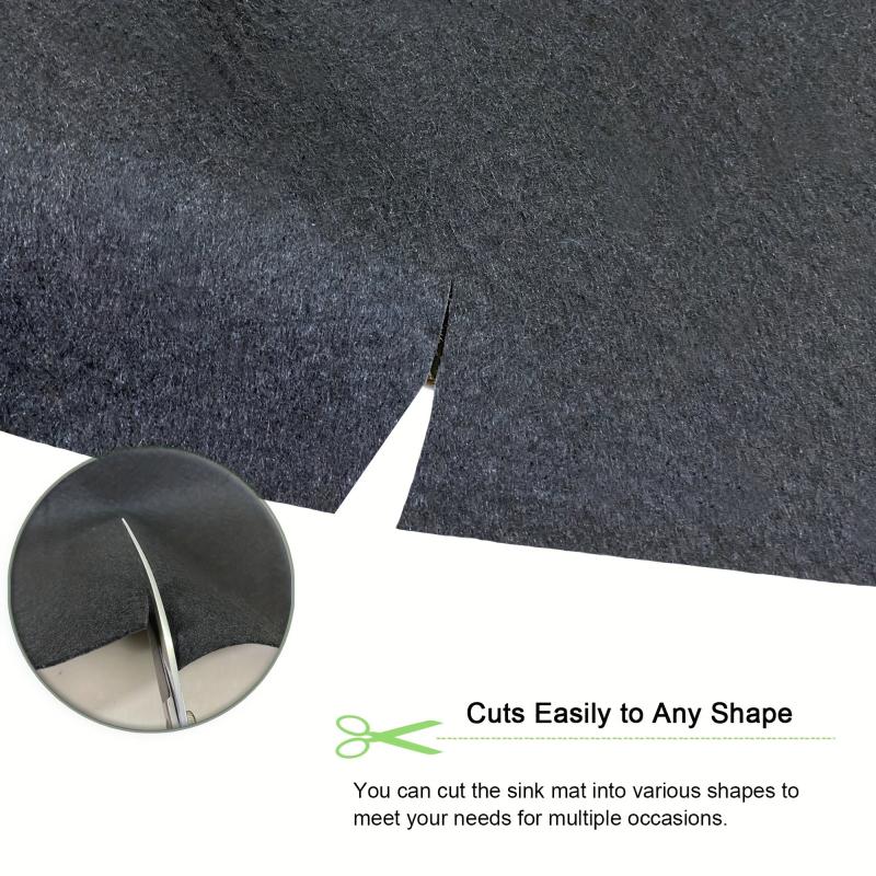 Waterproof Under Sink Mat 60 73 Kitchen Cabinet Protector Mats Washable Liner