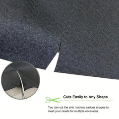 Waterproof Under Sink Mat 60 73 Kitchen Cabinet Protector Mats Washable Liner