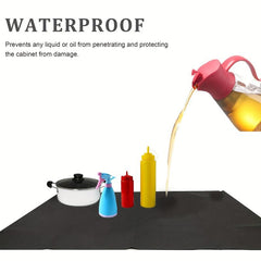 Waterproof Under Sink Mat 60 73 Kitchen Cabinet Protector Mats Washable Liner