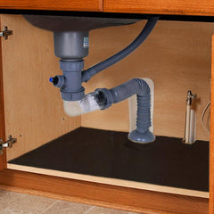Waterproof Under Sink Mat 60 73 Kitchen Cabinet Protector Mats Washable Liner