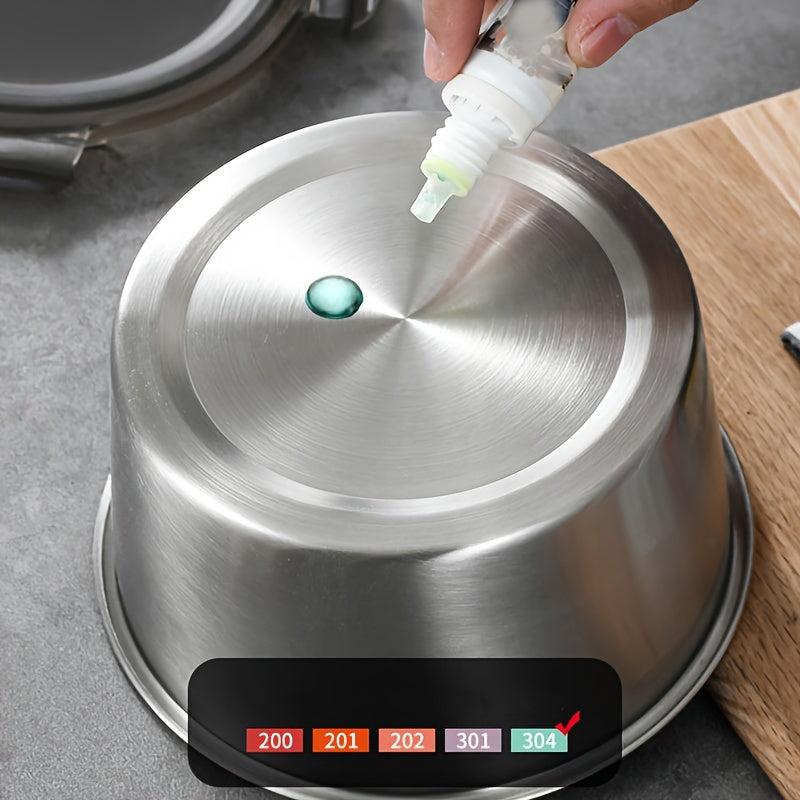 4pcs Stainless Steel Food Storage Containers Leak Proof Set 350ml 600ml 10