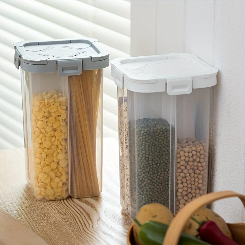 Clear Airtight Food Storage Container Square Moisture-proof Sealed Box