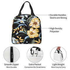Insulated Lunch Bag Leakproof Lunch Tote for Camping Picnic Beach