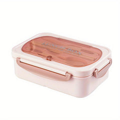 304 Stainless Steel Bento Box Adult Portable Lunch Box With Utensils