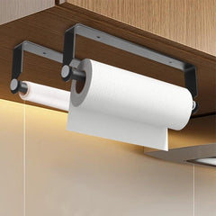 Aluminum Under Cabinet Paper Towel Holder Self Adhesive or Screw Mount