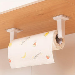Punch Roll Paper Holder Stainless Steel Kitchen Cabinet Storage Rack