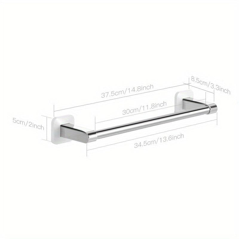 Punch Roll Paper Holder Stainless Steel Kitchen Cabinet Storage Rack