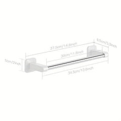 Punch Roll Paper Holder Stainless Steel Kitchen Cabinet Storage Rack