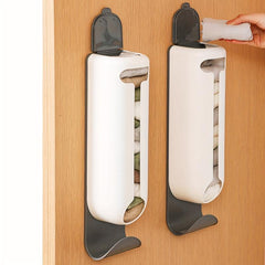 Wall Mounted Bag Storage Box for Kitchen - Grocery Bag Holder