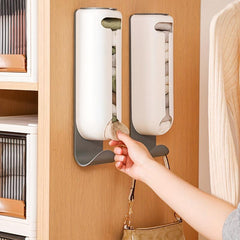 Wall Mounted Bag Storage Box for Kitchen - Grocery Bag Holder
