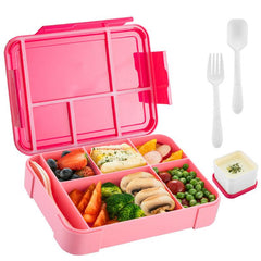 Compartmentalized Sealed Fruit Box Microwave Lunch Box For School and Work