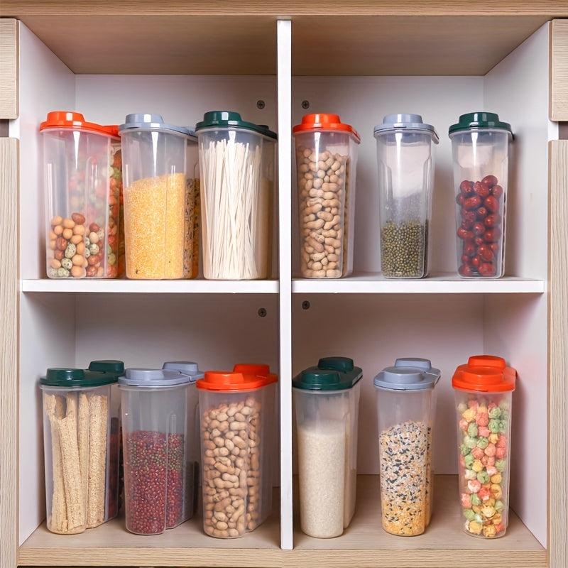 Kitchen Storage Container with Lid and Bulkhead for Dry Foods