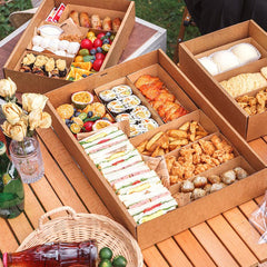 Open Window Picnic Box Camping Short Trip Packing Box