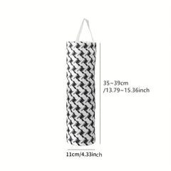 Wall-mounted Plastic Bag Holder Grocery Storage Organizer