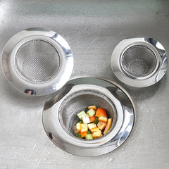 Stainless Steel Shower Floor Drain Strainer Filters Debris for Cleaner Water