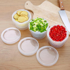 3pcs Refrigerator Fresh keeping Drain Box Double layer Onion Ginger Garlic Organ