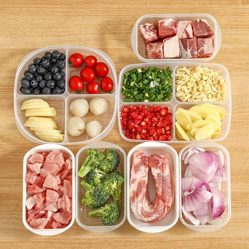 1pc Refrigerator Meat Storage Box Freeze Dispensing Container