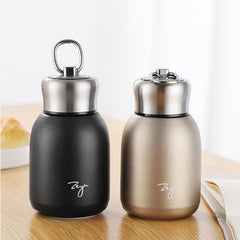 300ML Mini Coffee Vacuum Flask Stainless Steel Portable Water Bottle