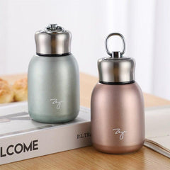 300ML Mini Coffee Vacuum Flask Stainless Steel Portable Water Bottle